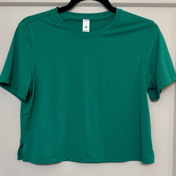 lululemon athletica Teal Short Sleeve Tee - Picture 1 of 6